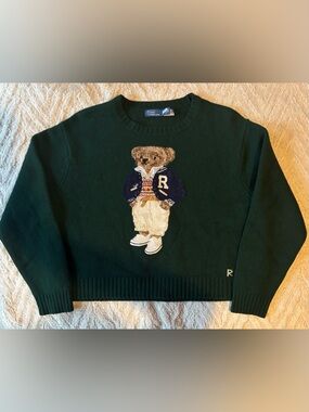 Ralph Lauren Polo Bear Wool-Cashmere Sweater XL
